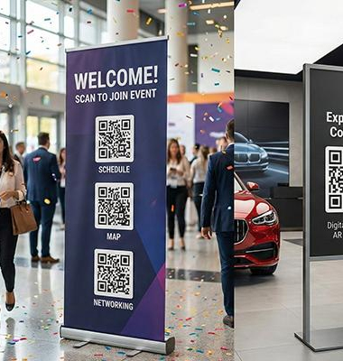 전시장·매장 배너, 및 윈도우 데칼